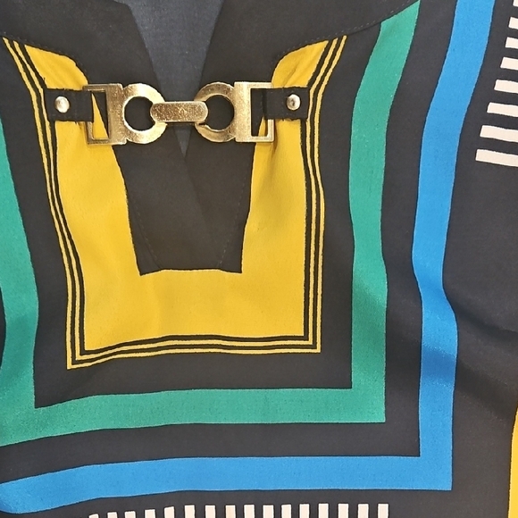 Cache Multicolor Striped Top - Picture 3 of 4